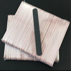 50pcs/set  Professional Nail files Black  100/180