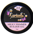 Milky shimmer builder gel 50g tpo free