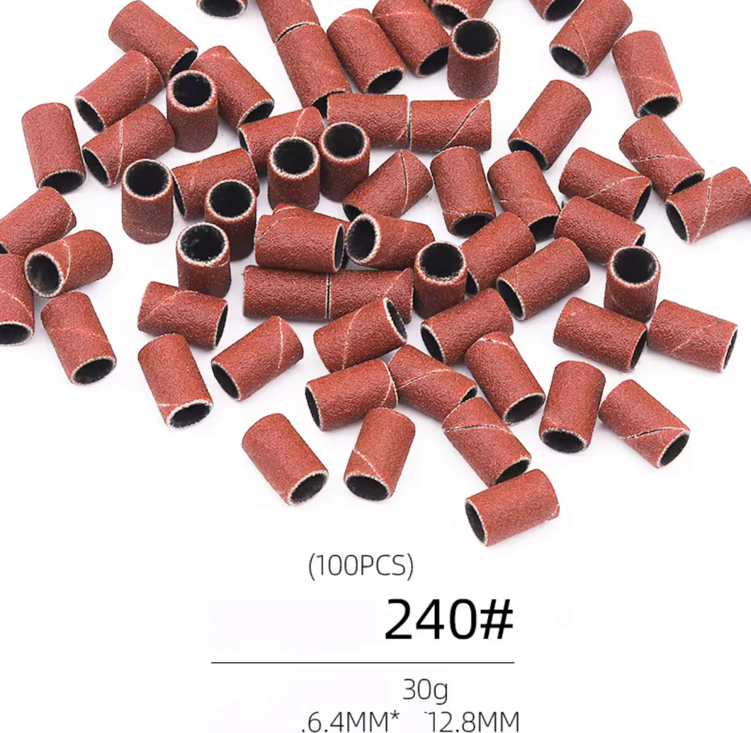 Nail drill bits for electric nail machine 240#(100pcs)