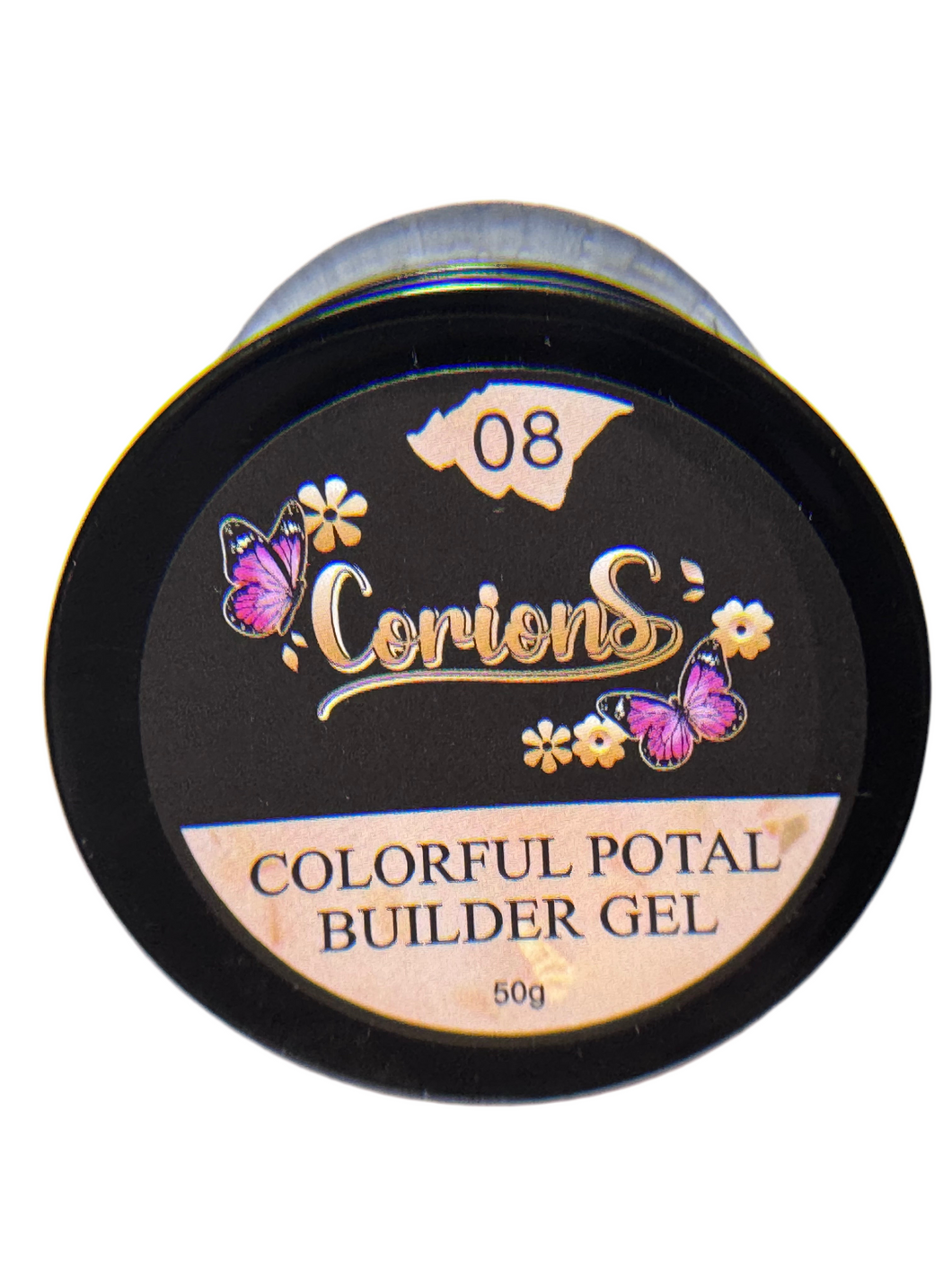 Colorful potal builder gel 50g tpo free
