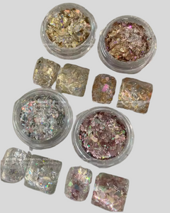 Nails art flakes glitter 4pcs/set