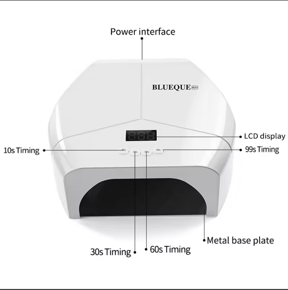 Professional 268W/298W , 72 leds . UV LED Nail Lamp