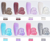 Shimmer glitter poly gel 15 ml