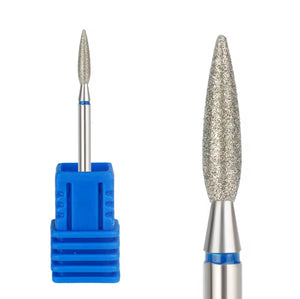 Bit/Capat freza unghii diamantat pentru cuticula tip Flacara Blue