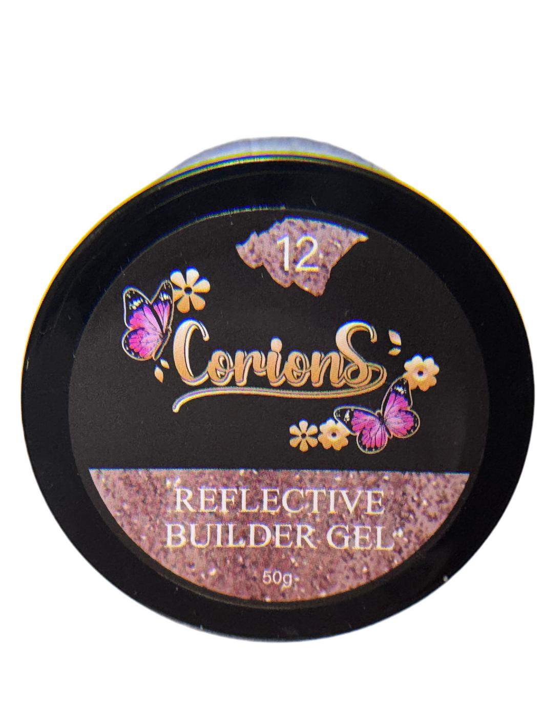 Reflective builder gel 50g tpo free