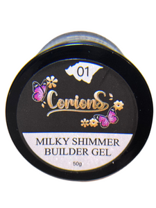 Milky shimmer builder gel (50g)Tpo free