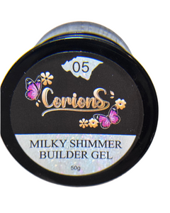 Milky shimmer builder gel (50g)Tpo free
