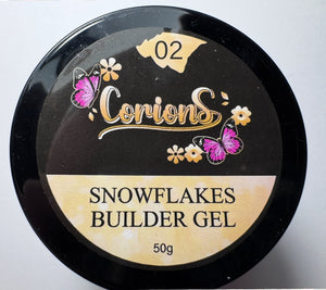Snowflakes builder gel 50g tpo free