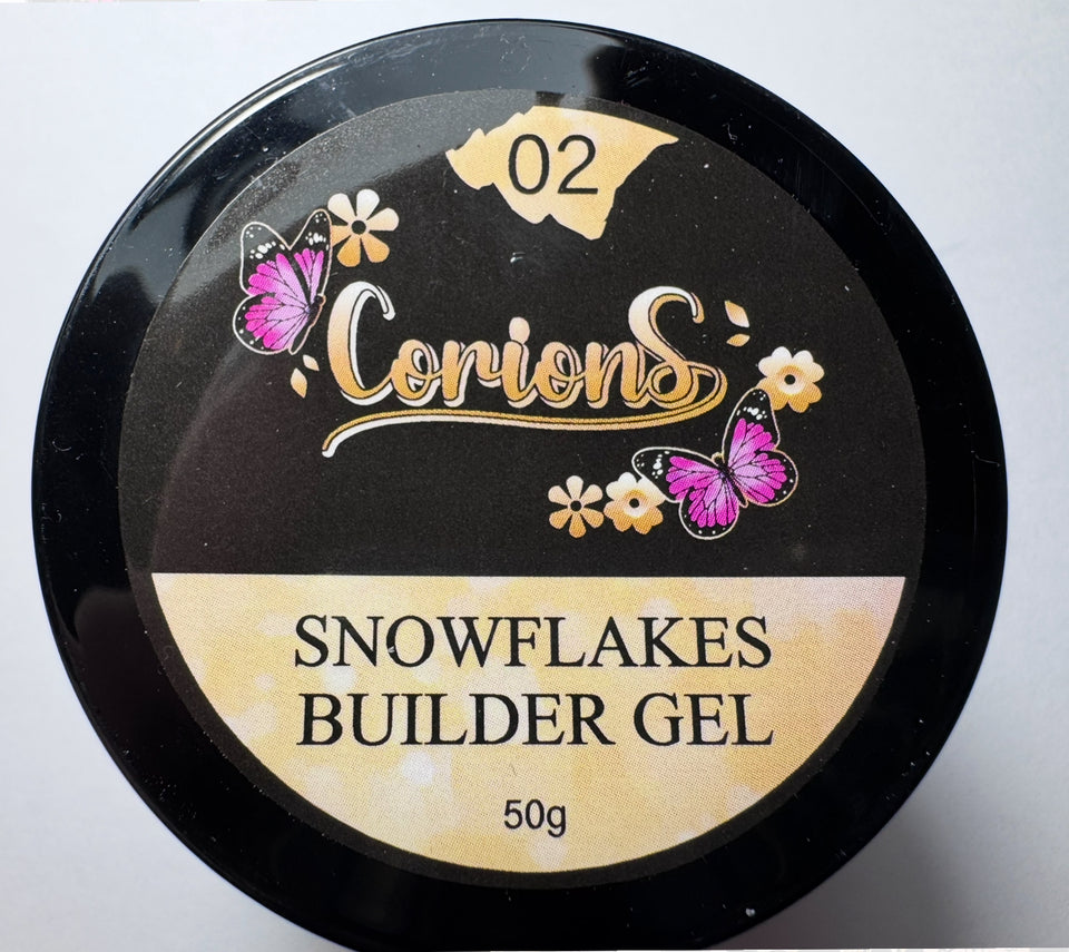 Snowflakes builder gel 50g tpo free