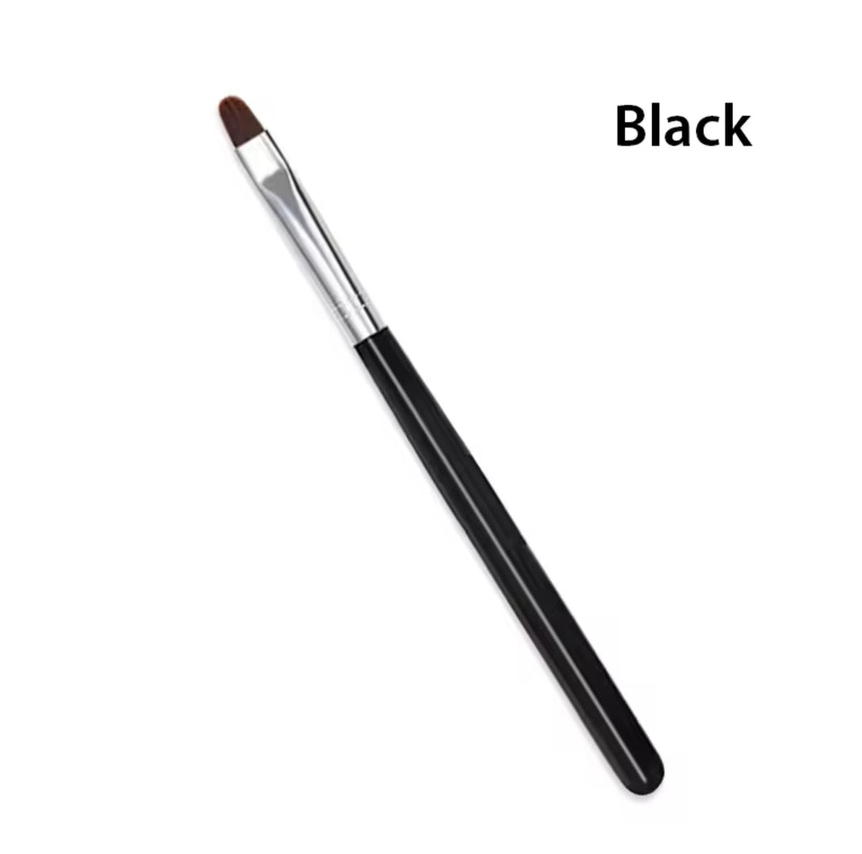 1PC black Nail  Brush Round Head