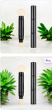 Falliny Makeup Brushes, Dual-ended Retractable Foundation Powder Sunscreen