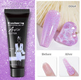 Shimmer glitter poly gel 15 ml