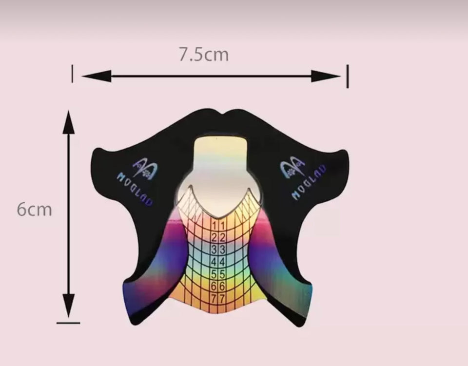 Sablon cu marcaje 100pcs/set