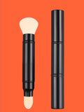 Falliny Makeup Brushes, Dual-ended Retractable Foundation Powder Sunscreen